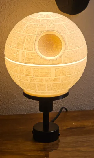 Death Star IKEA Fado light adapter for spotlight