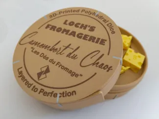 Cheese Dice - Polyhedral Dice