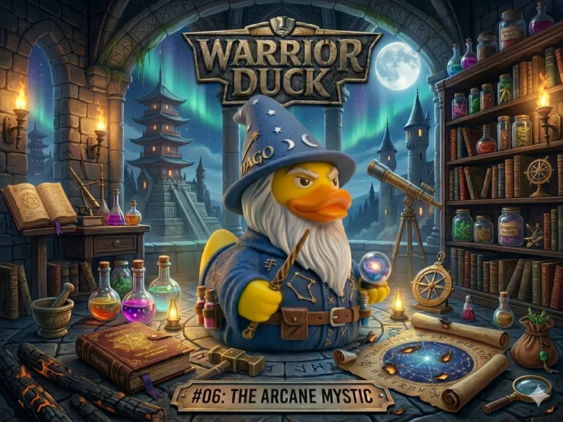 Warrior Duck #06 - The Arcane Mystic