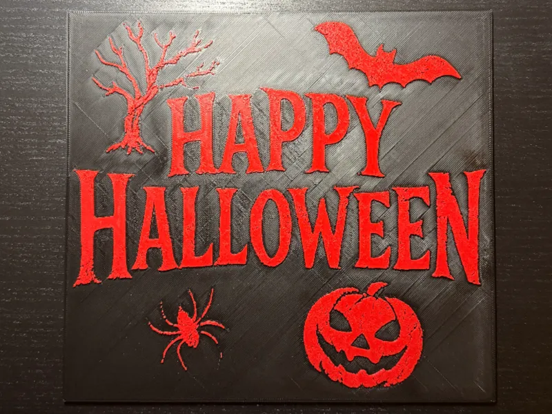 Happy Halloween Wandbild