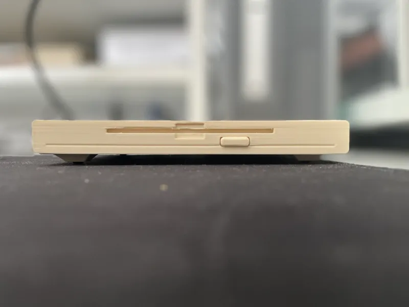 Retro laptop slim DVD/CD optical drive enclosure
