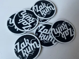 Zakkum keychain, coaster or badge