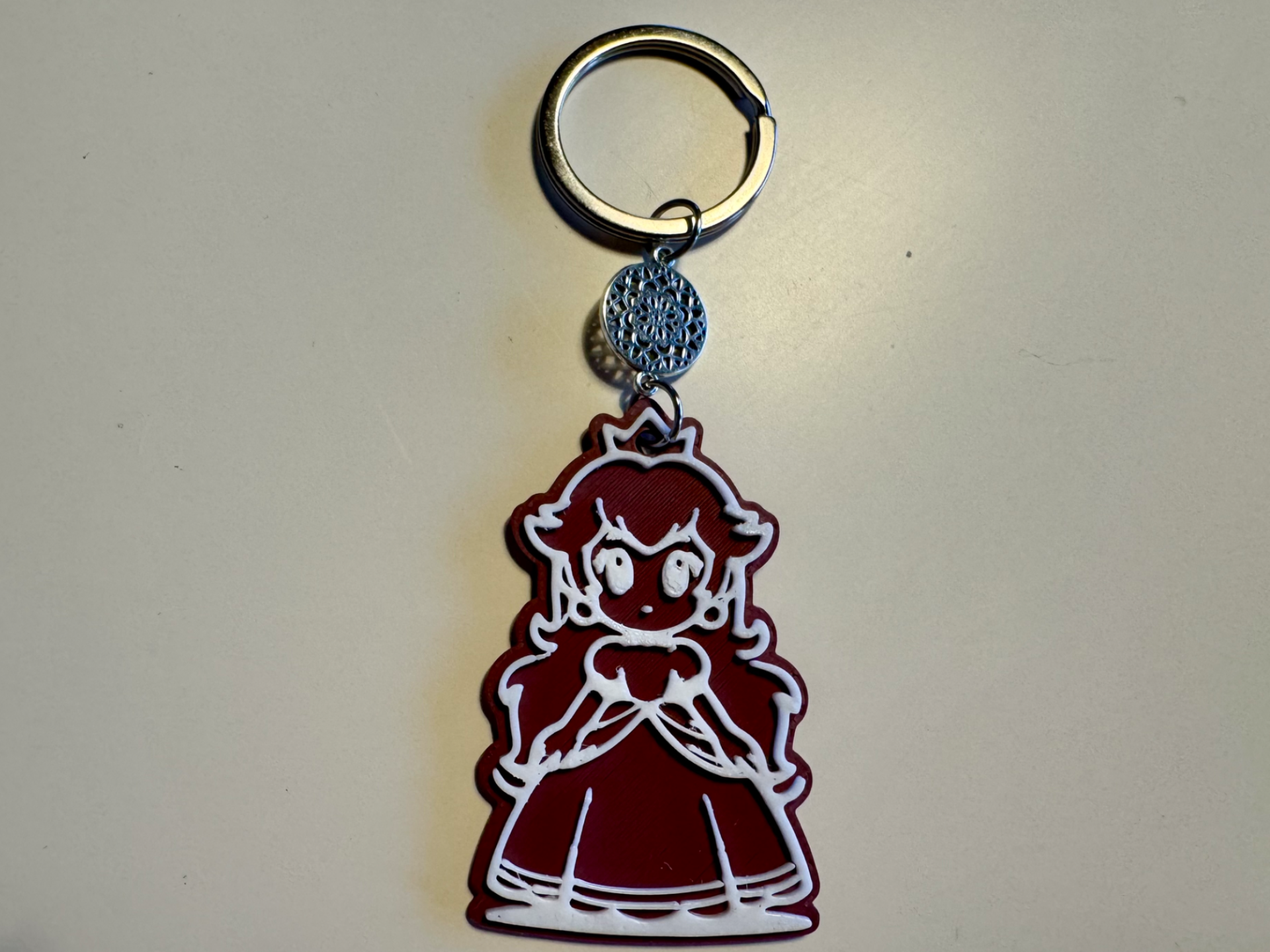 Princess Peach Keychain – Super Mario