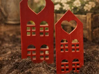 Gartenstecker HAus