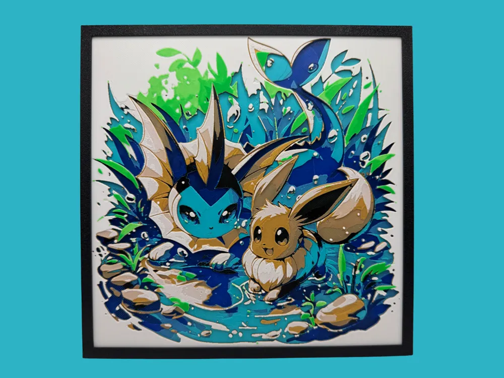 Eevee & Vaporeon