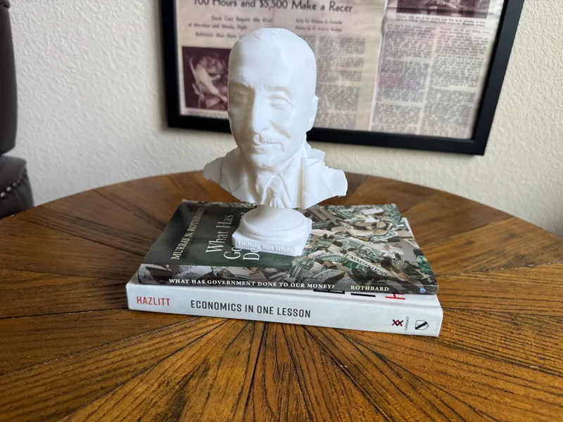 Ludvig Von Mises Bust