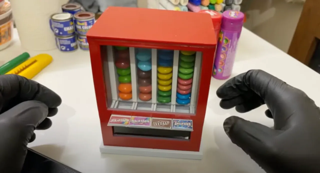 Skittles Vending Machine view 2