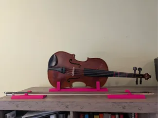 Violin/Viola and bow holder for Moku organizer