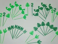 Cure-dents décoratifs à motifs — photo 2
