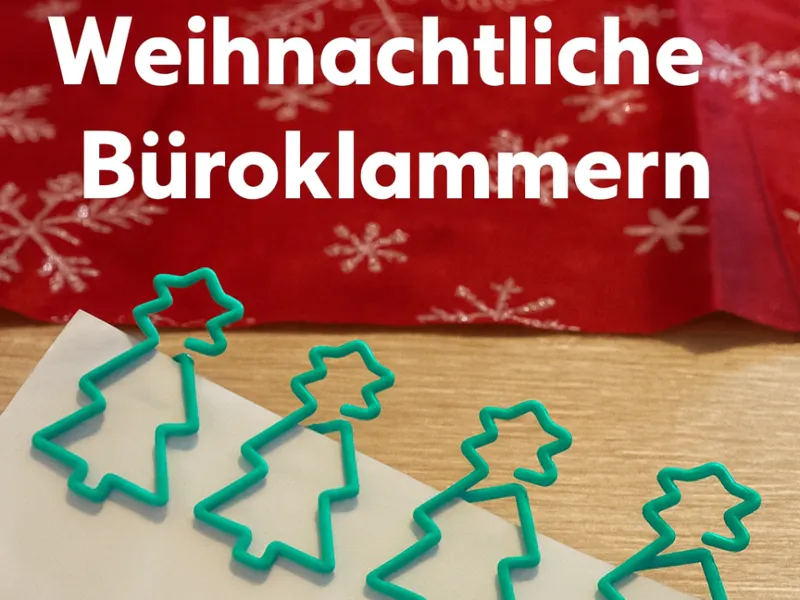 Christmas Tree Büroklammern