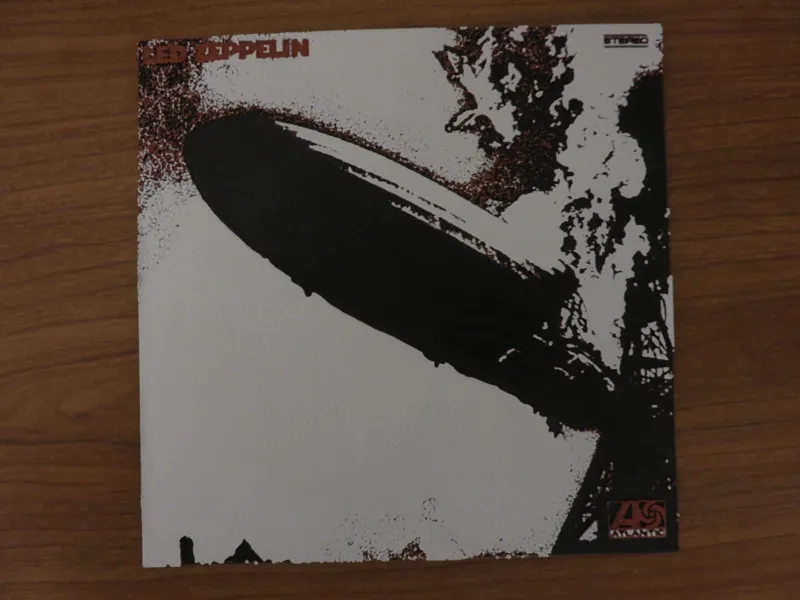 Hueforge-Led Zeppelin I Album Cover