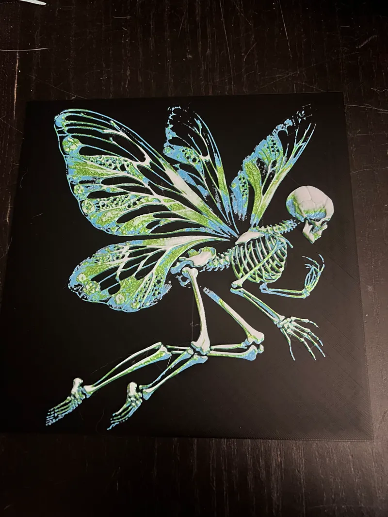 Fairy Skeleton - HueForge