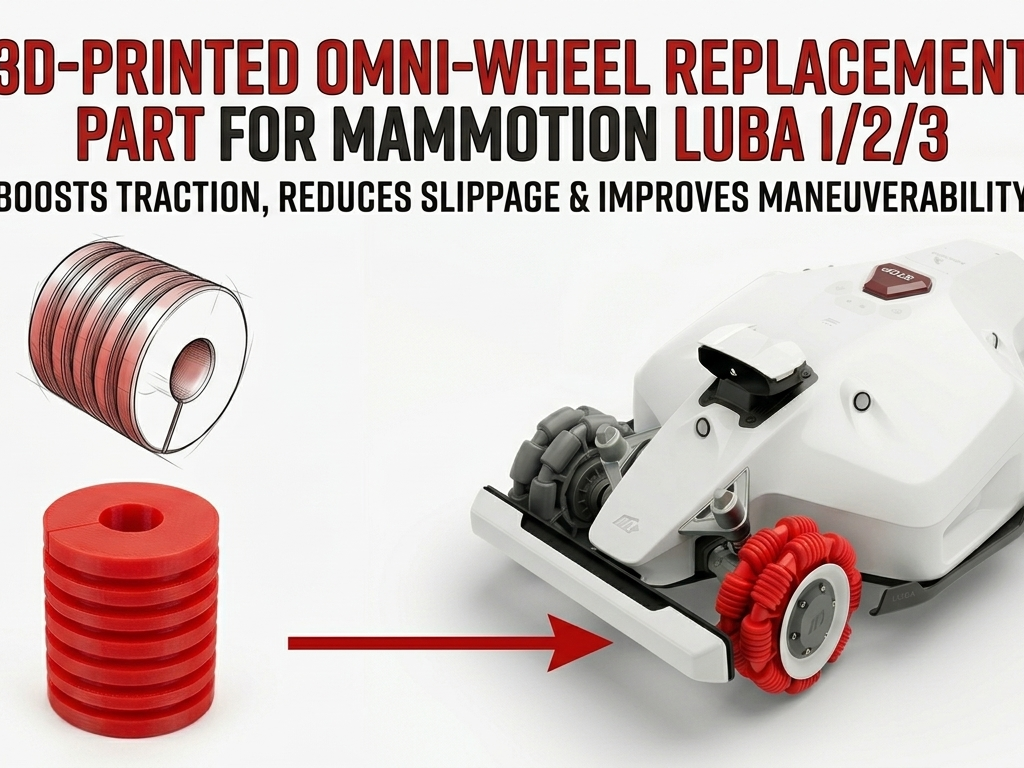 Mammotion Luba 1/2/3 Omni-Wheel Roller Replacement