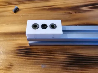 1 inch (10 Series) Aluminum Profile Drill Jig