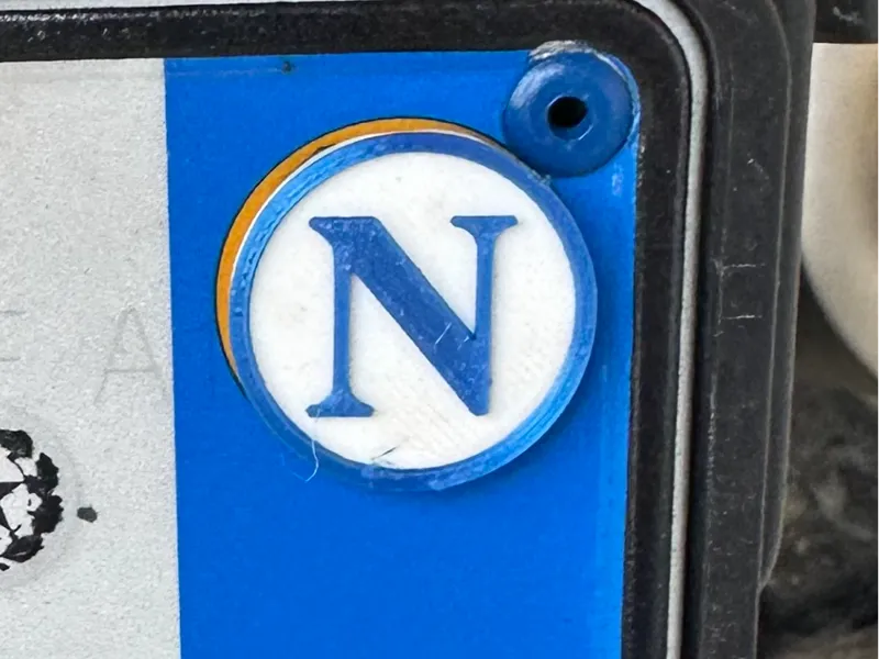 Bollino Targa Napoli