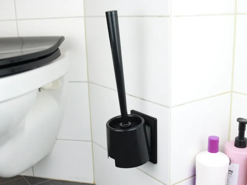 Toilet brush wall mount | No supports