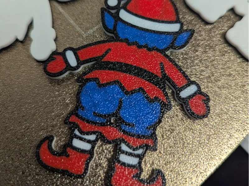 Cheeky Elf Booty Ornament