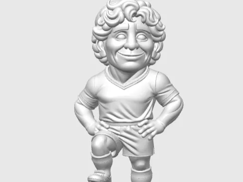 Statua Maradona con base