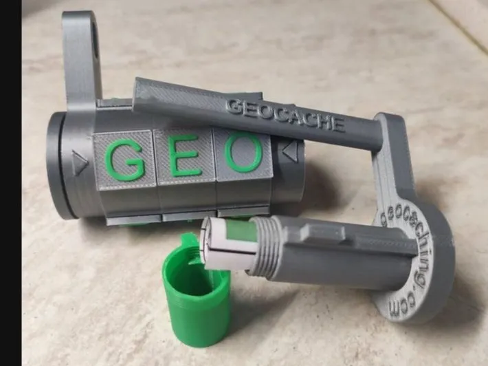 PadLock Geocaching 3 letters