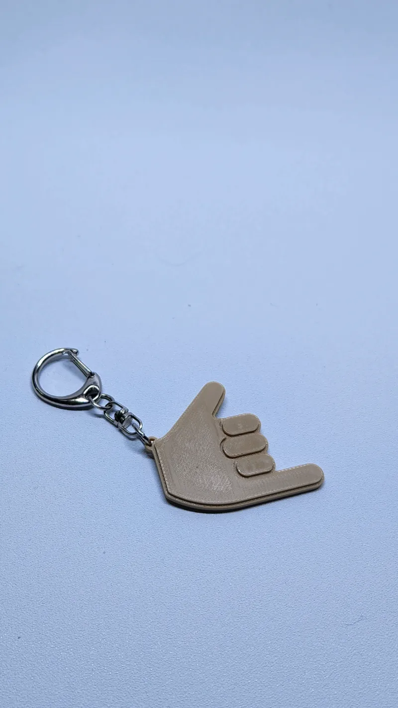 Shaka "Hang loose" keychain