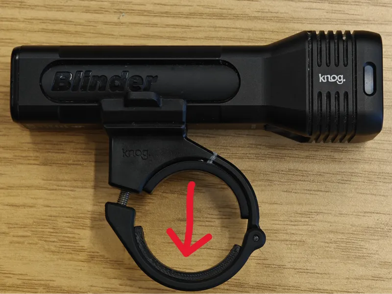 Knog Blinder Mountingadapter replacement
