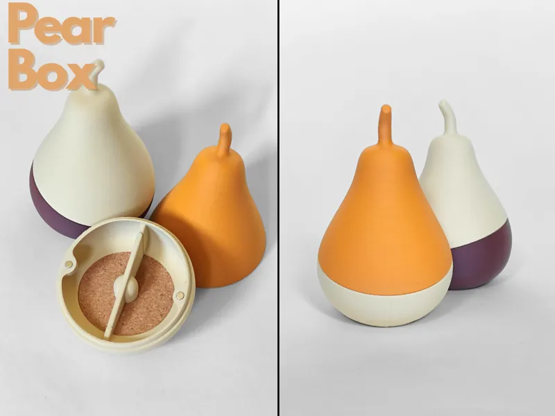 “Pearfect Box” – Pear Jewelry Container