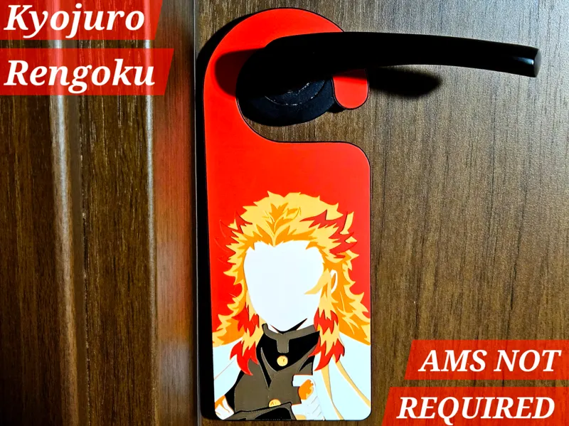 Kyojuro Rengoku - Demon Slayer Door Hangers