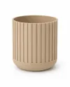 Flowerpot with fuzzy bottom