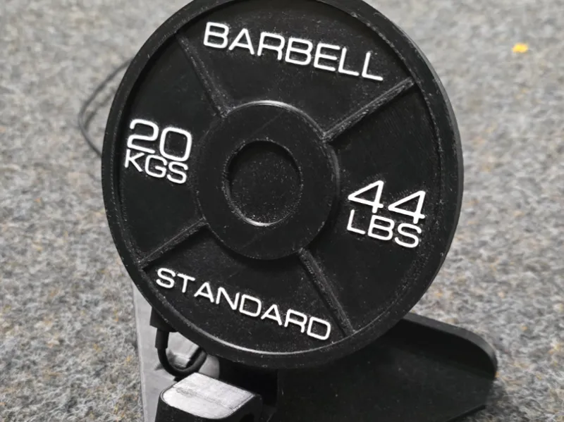 Wireless Charger Barbell