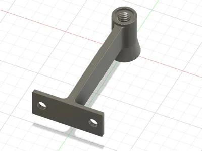 filament nozzle with PC4-M6 PTFE connection