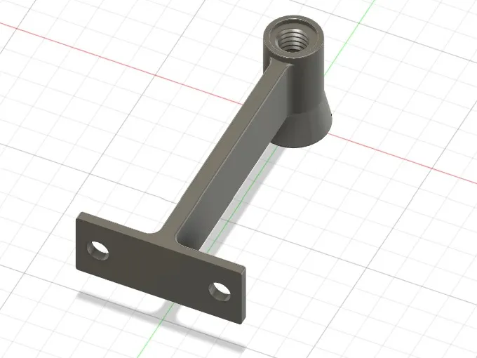 filament nozzle with PC4-M6 PTFE connection