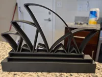 Silhouette de l'Opéra de Sydney avec socle — photo 2