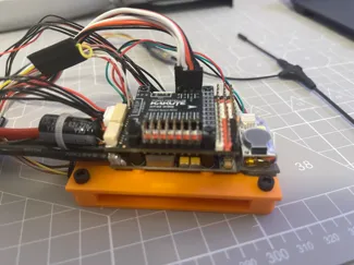 25mm FC mounting for Kakute H743 wing