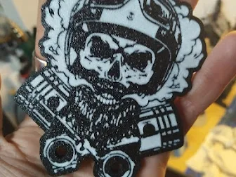 coaster skull