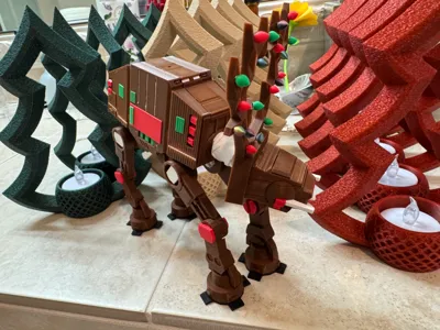 Christmas AT-AT remix with lights