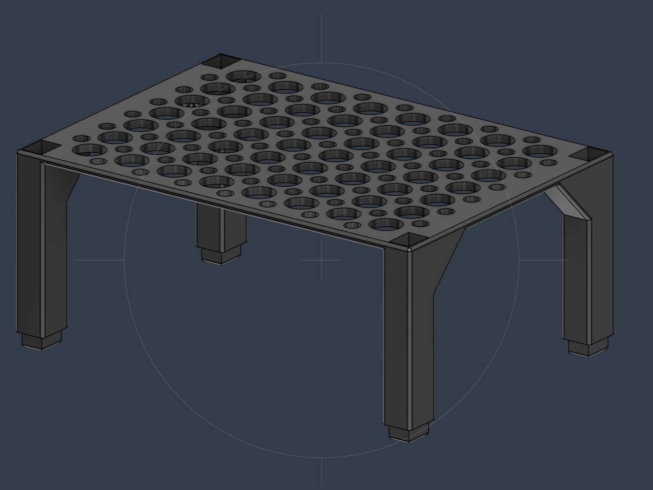 Stackable Rack for Filament Dry Box v1.0