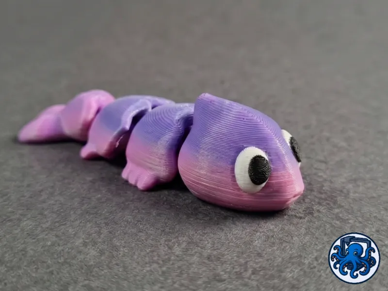 Flexi Shrimp | Articulated & Keychain version