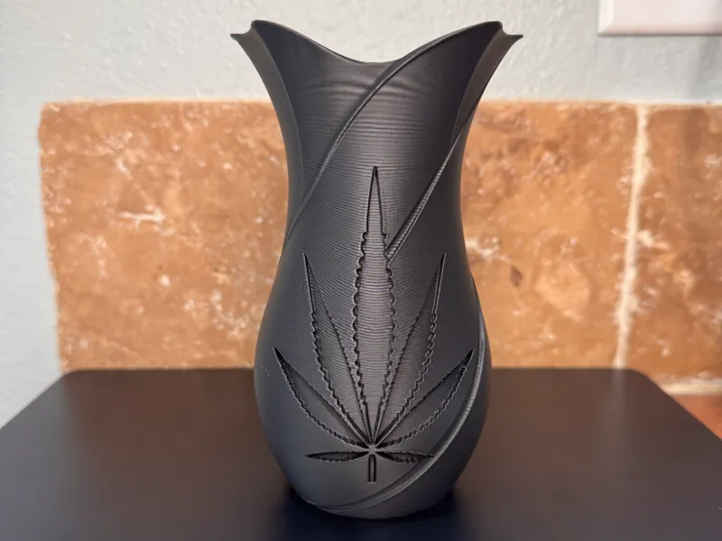 Cannabis Vase