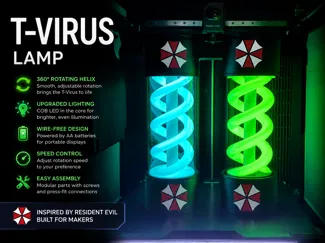 360° Rotating T-Virus Lamp