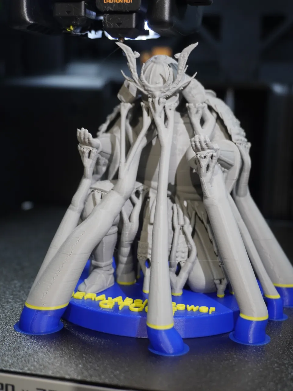 Samurai Pen Holder with Base & Customizable Text view 3