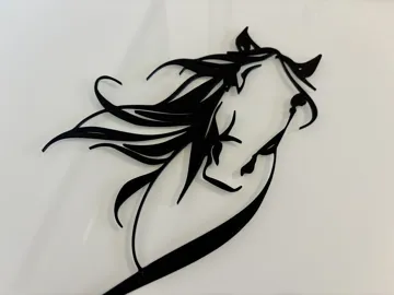 Letrero o emblema decorativo: Decorazione da parete Cavallo Design moderno — vista de referencia 3