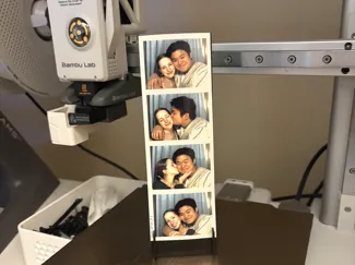 Simple Photo Booth Picture Stand (50.8x152.4 mm)