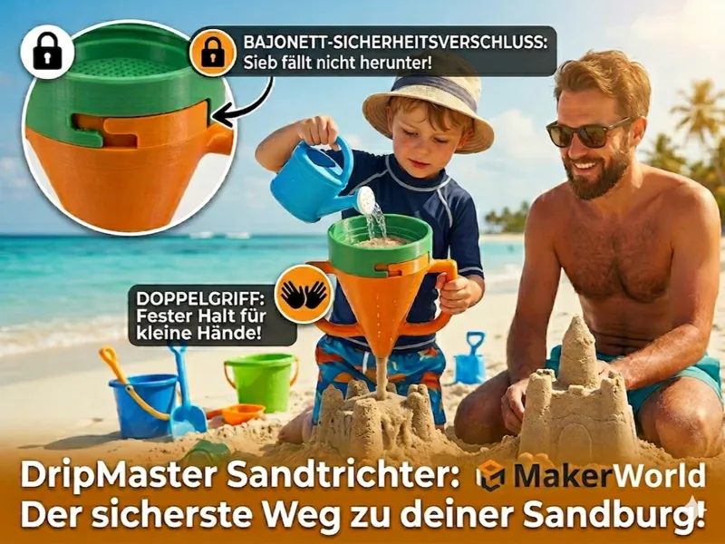 DripMaster Sandtrichter: Der ultimative Spielspaß