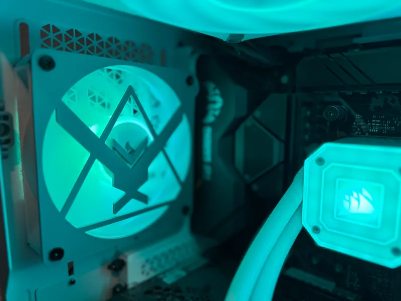 Halo Noble Team Inspired Computer Fan Cover/Shroud