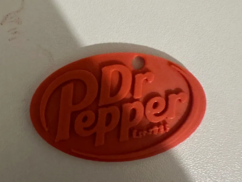 Dr Pepper Keychain 