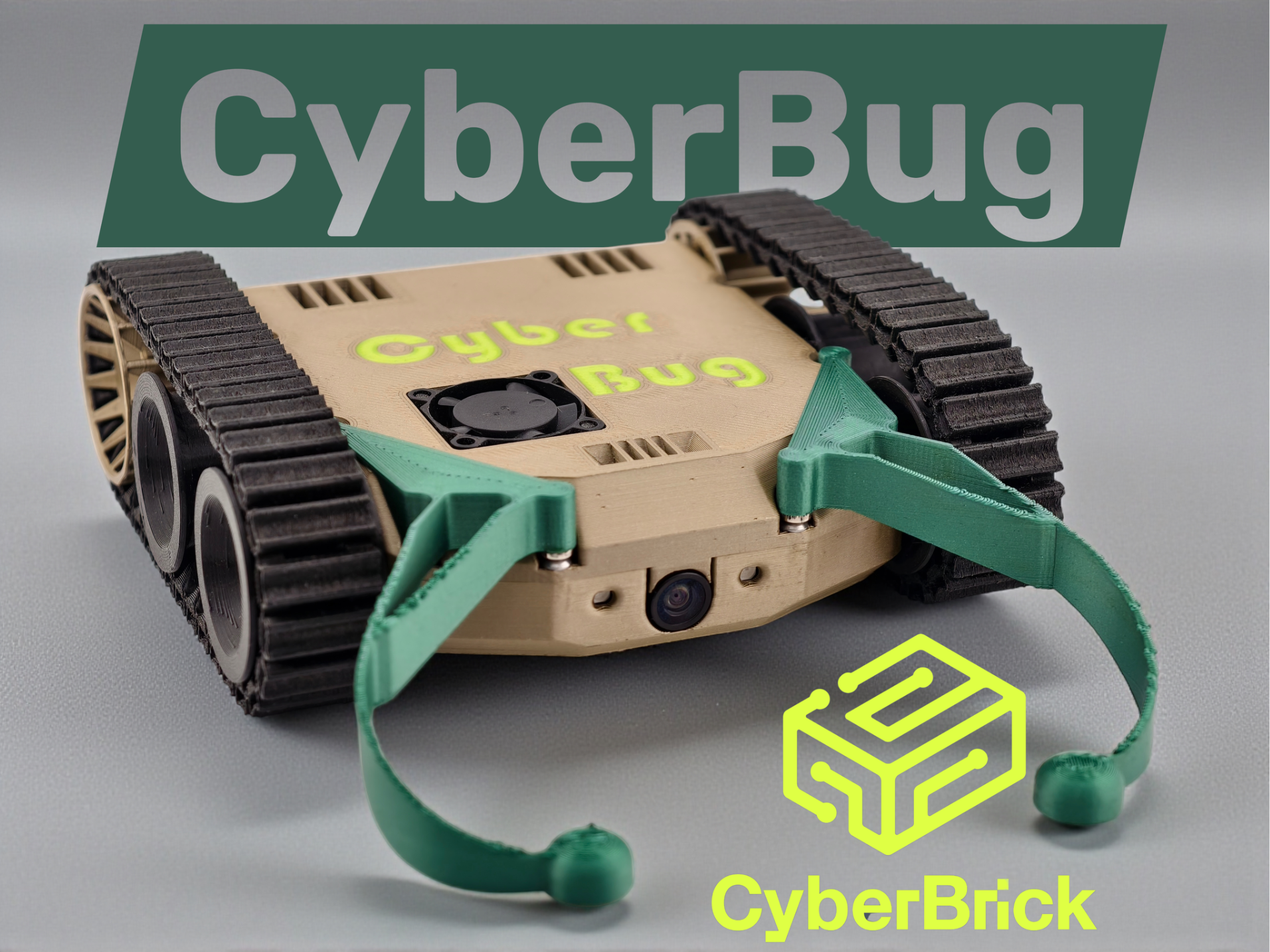CyberBug - Low Profile FPV bot