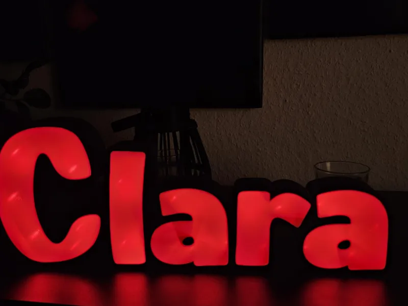 Led Clara lightbox
