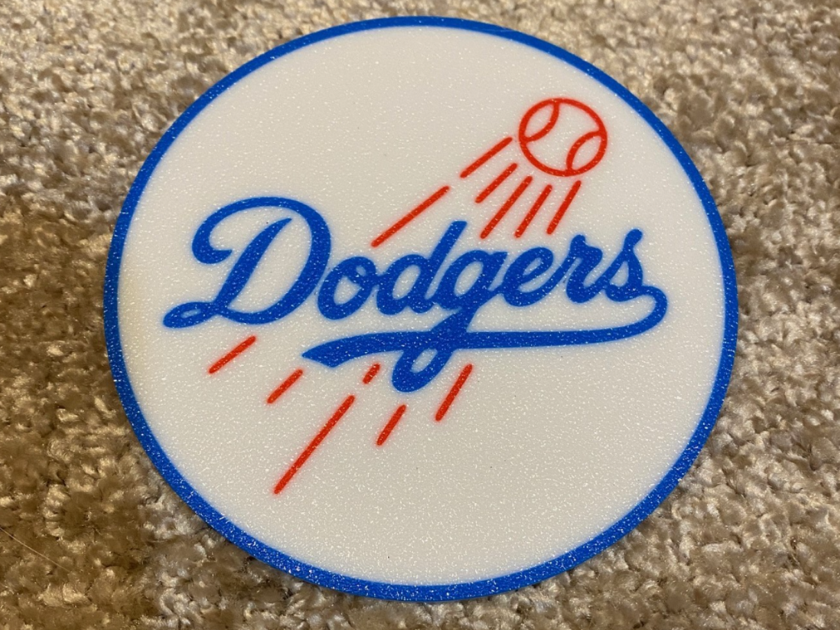 Los Angeles Dodgers Coaster set of 4