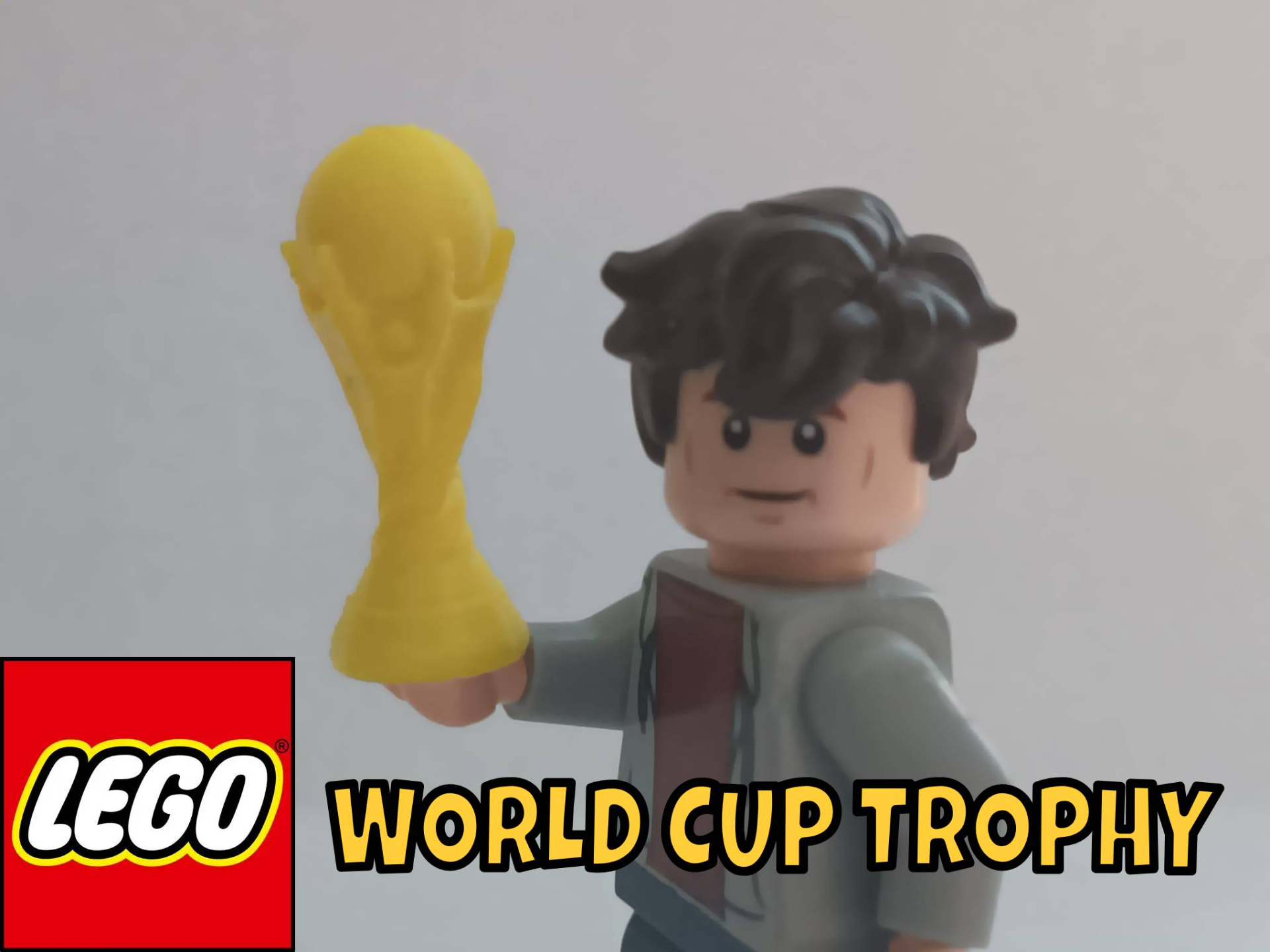 LEGOs Compatible WORLD CUP TROPHY for Minifigures