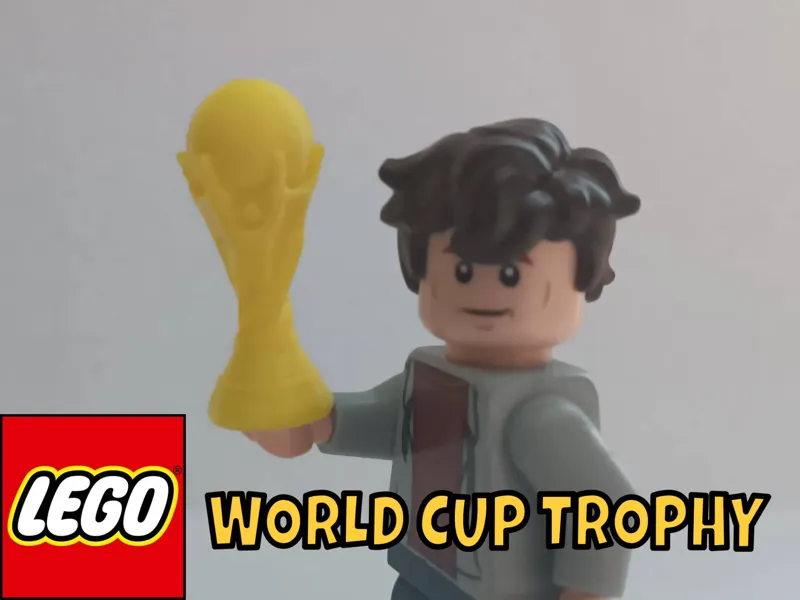 LEGOs Compatible WORLD CUP TROPHY for Minifigures